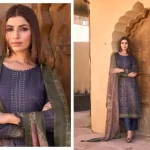 Pashmina Salwar Suit Material  (Unstitched)