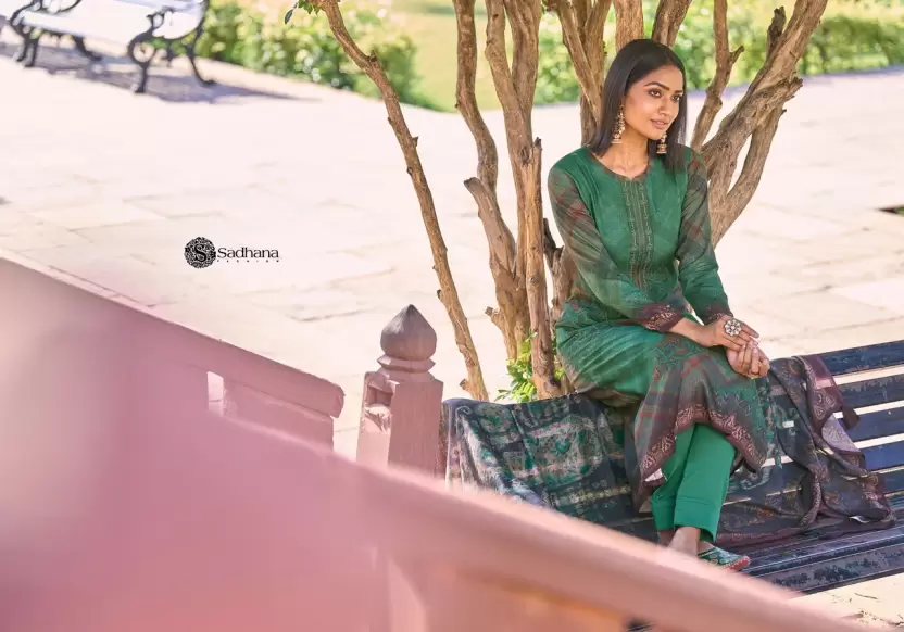 Pashmina Salwar Suit Material  (Unstitched)