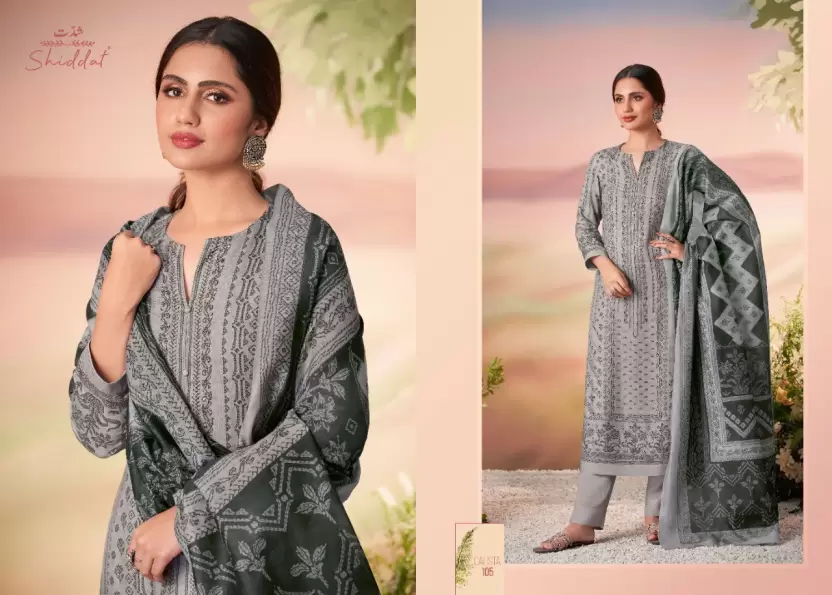 Wool Salwar Suit Material  (Unstitched)