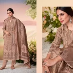 Wool Printed Suit Fabric  (Unstitched)