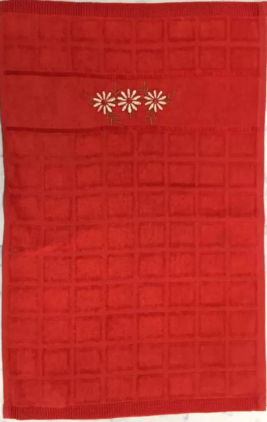 Bajaj Trends Cotton 100 GSM Hand Towel Set  (Pack of 5)